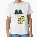 P Is Pirate Educational T-Shirt - Casual Everyday Wear for Adults - T-Shirt, Sweatshirt, Hoodie