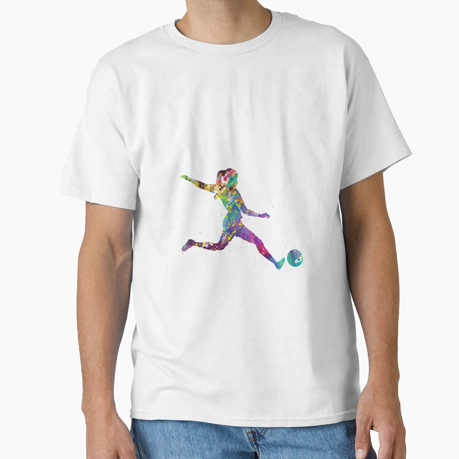 Footballer Soccer Player T-Shirt - Casual Everyday Wear Unisex - T-Shirt, Sweatshirt, Hoodie