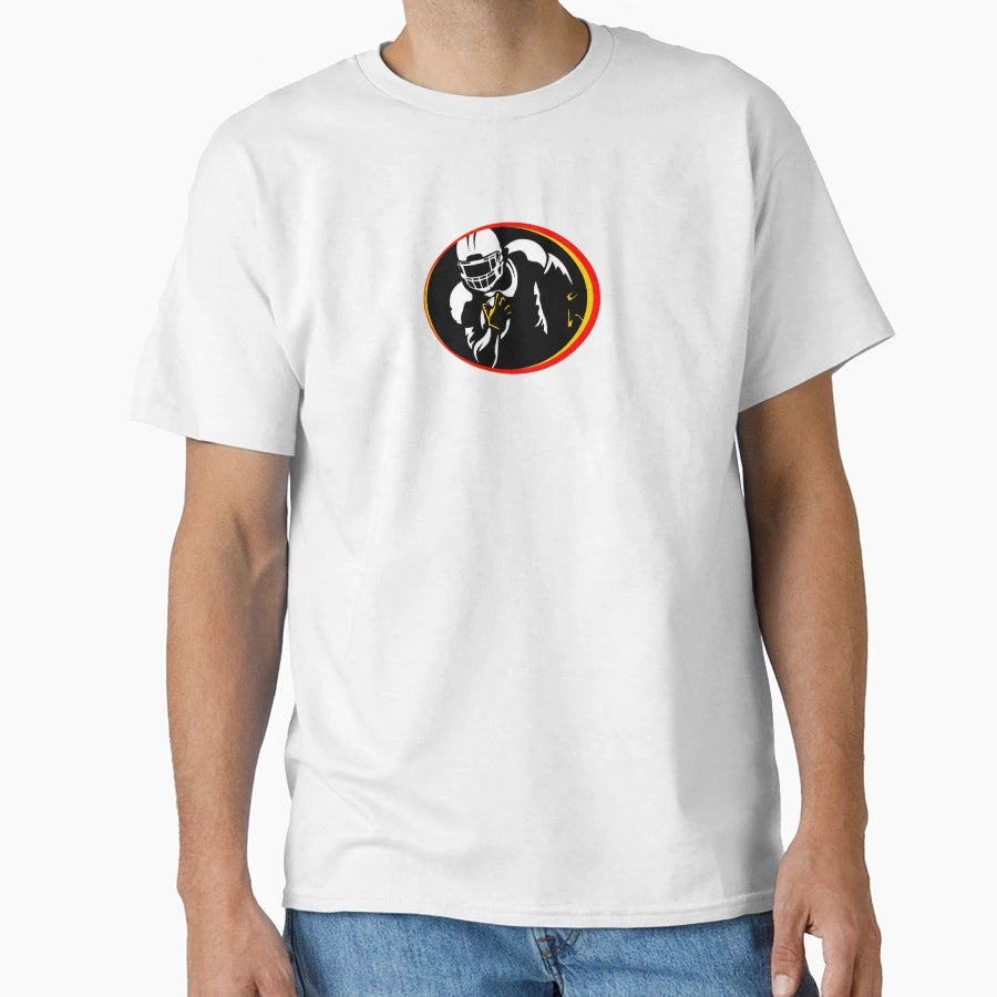 Running Football Player T-Shirt - Fun Novelty Design Unisex - T-Shirt, Sweatshirt, Hoodie