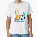 Golden Trophy Soccer Ball Bright T-Shirt - Trendy Graphic Men Women - T-Shirt, Sweatshirt, Hoodie