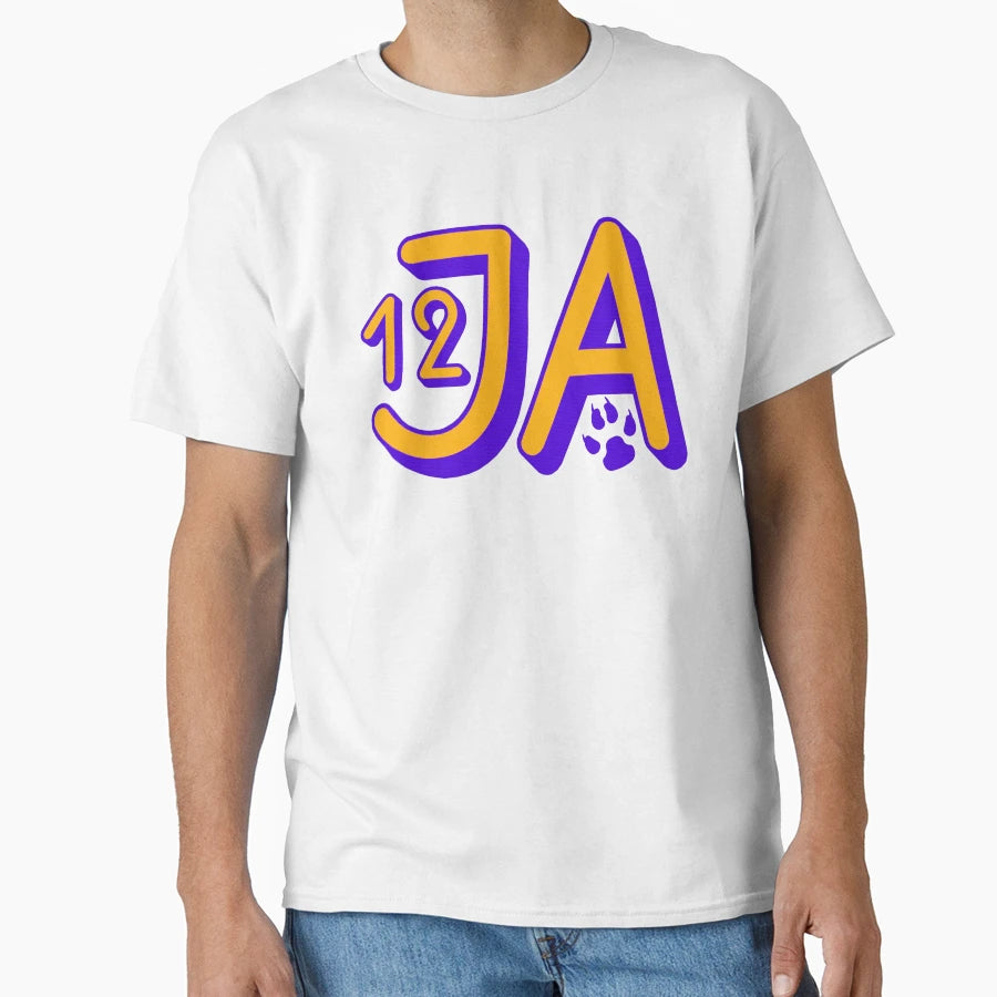 Ja 12 Basketball T-Shirt - Graphic Print for Adults - T-Shirt, Sweatshirt, Hoodie