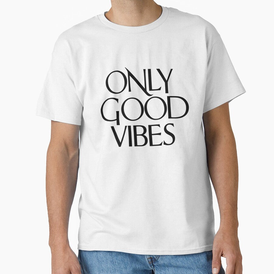 Good Vibes Only by NacreArt - Adult & Kids T-Shirts, Sweatshirts & Hoodies apparel design preview 1