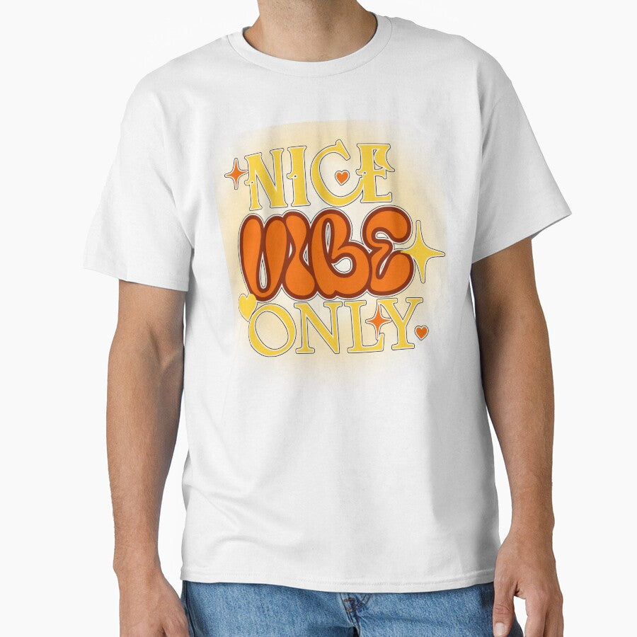 Nice Vibe Only Good Energy by PriyaMagic - Adult & Kids T-Shirts, Sweatshirts & Hoodies apparel design preview 1