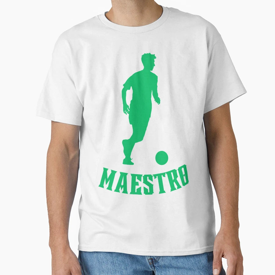 Soccer Player Football Maestro T-Shirt - Aesthetic Graphic Unisex - T-Shirt, Sweatshirt, Hoodie