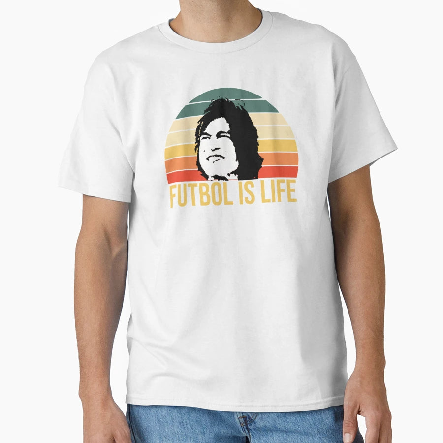 Futbol Is Life T-Shirt - Novelty Apparel Unisex - T-Shirt, Sweatshirt, Hoodie