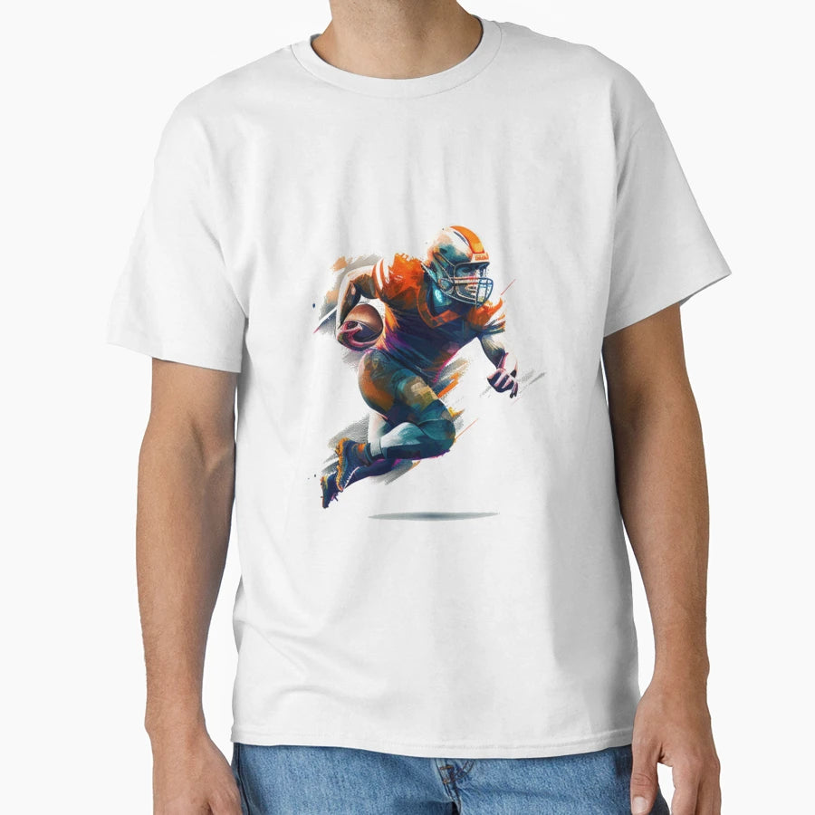 American Football Is Life T-Shirt - Minimalist Print Men Women - T-Shirt, Sweatshirt, Hoodie