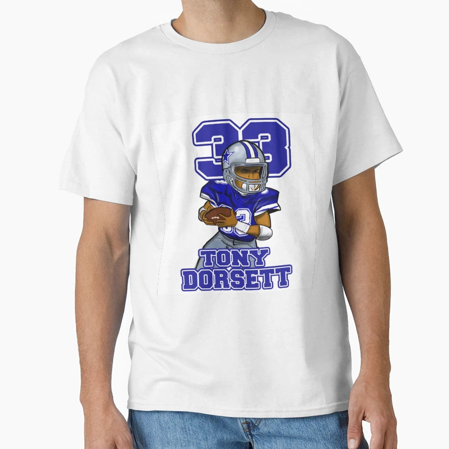 Tony Dorsett T-Shirt - Trendy Graphic Men Women - T-Shirt, Sweatshirt, Hoodie