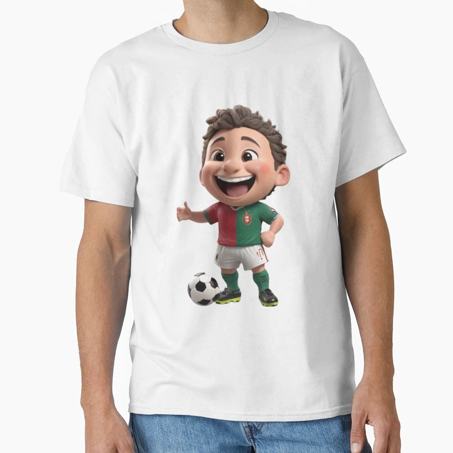 Little Footballer Very Nice T-Shirt - Fun Novelty Design for Adults - T-Shirt, Sweatshirt, Hoodie