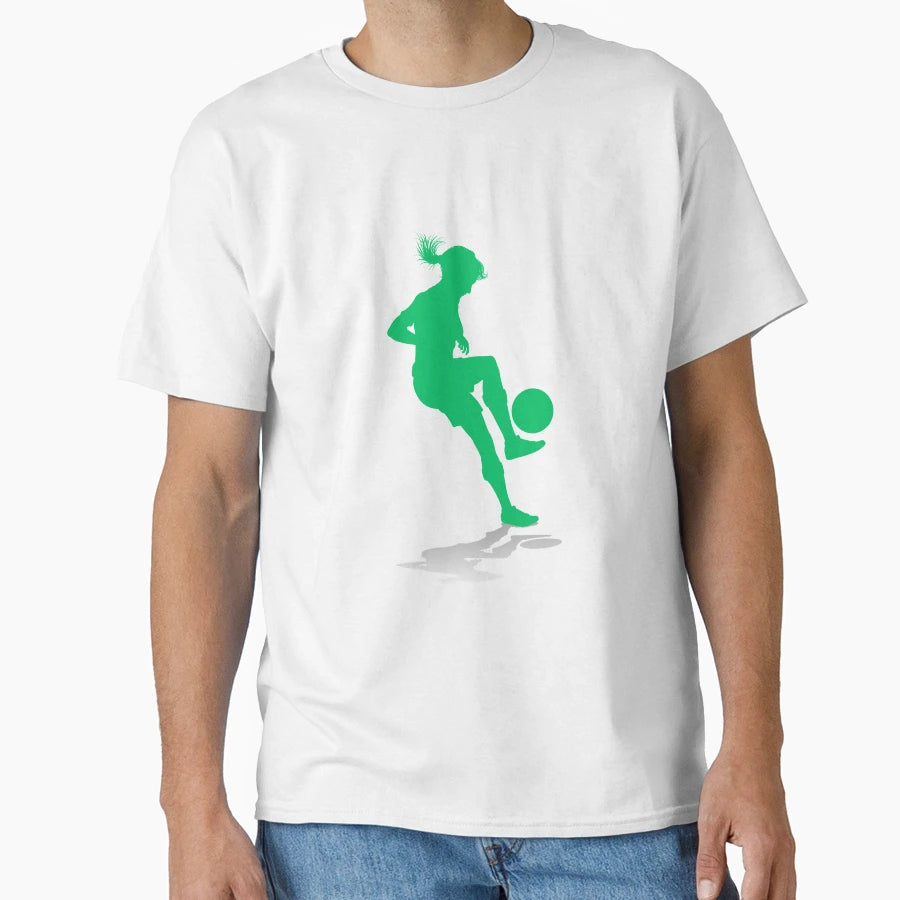 Green Dribbling 2 Her Game Her Rules T-Shirt - Trendy Graphic for Adults - T-Shirt, Sweatshirt, Hoodie