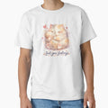 Feel Your Feelings Cat Hugging Its Tail by Spark - Adult & Kids T-Shirts, Sweatshirts & Hoodies apparel design preview 1