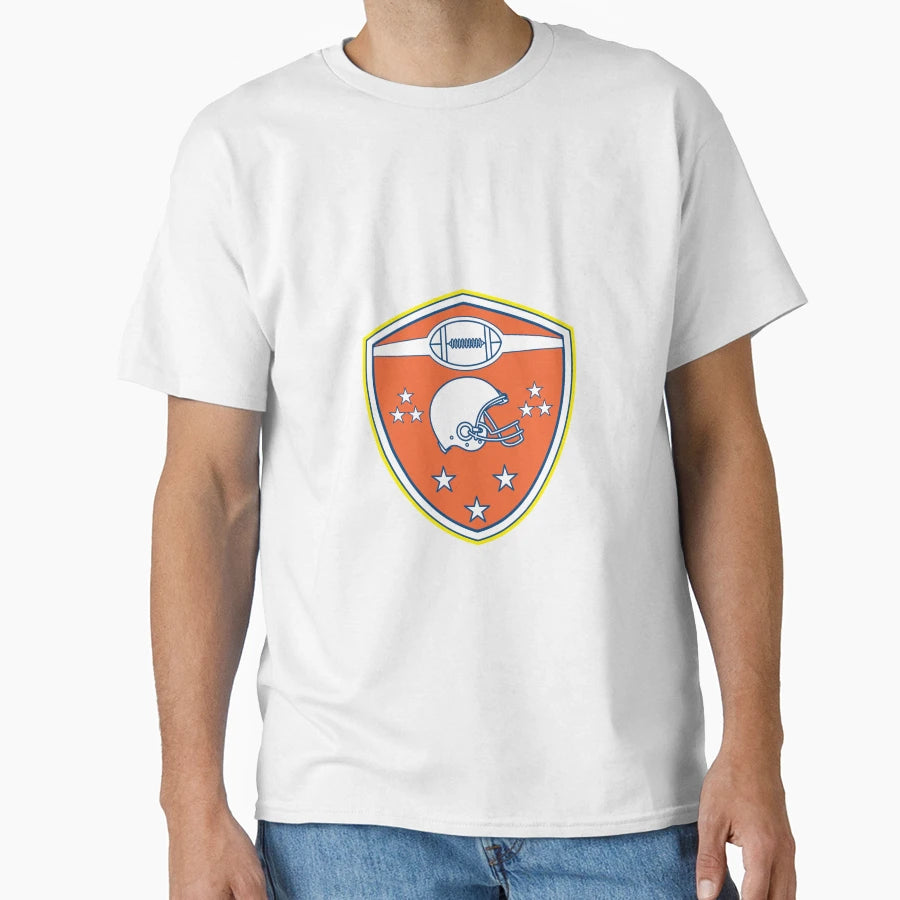 American Football Helmet Stars Shield T-Shirt - Custom Art Print for Adults - T-Shirt, Sweatshirt, Hoodie