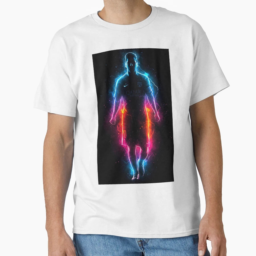 Messi Goat Messi Flea Messiah T-Shirt - Graphic Print Unisex - T-Shirt, Sweatshirt, Hoodie