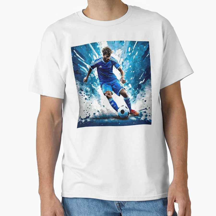 Soccer Football Blue Dream T-Shirt - Streetwear Style Unisex - T-Shirt, Sweatshirt, Hoodie