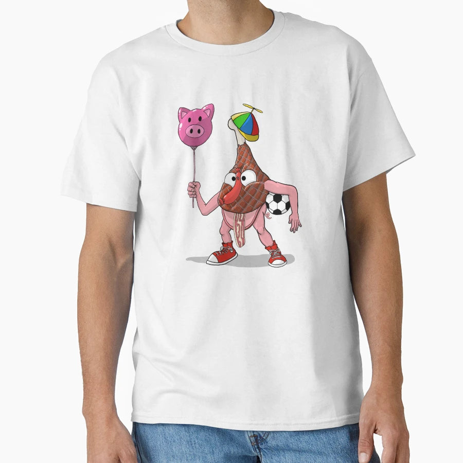 Ham T-Shirt - Graphic Print Unisex - T-Shirt, Sweatshirt, Hoodie