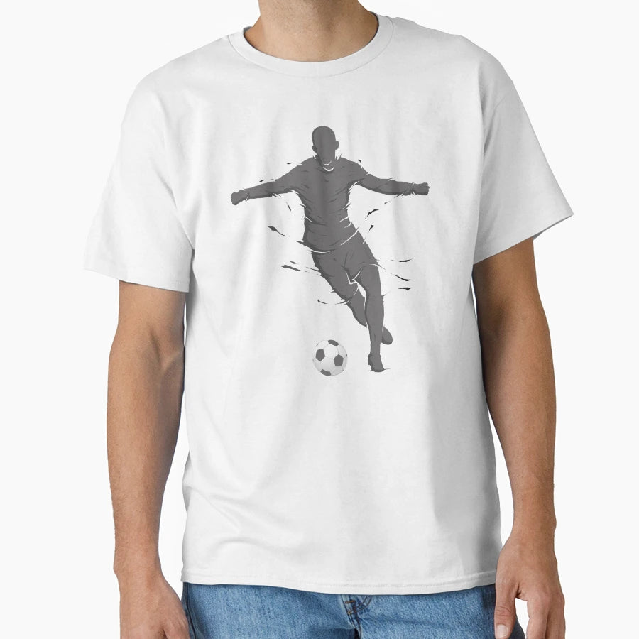 Soccer Player T-Shirt - Graphic Print for Adults - T-Shirt, Sweatshirt, Hoodie