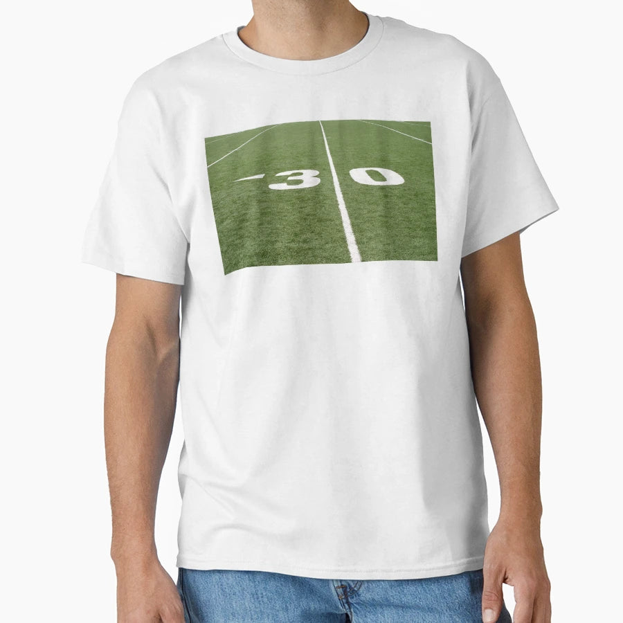 Football Field Thirty T-Shirt - Trendy Graphic Unisex - T-Shirt, Sweatshirt, Hoodie
