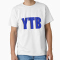 Ytb Yeah Text T-Shirt - Custom Art Print Men Women - T-Shirt, Sweatshirt, Hoodie