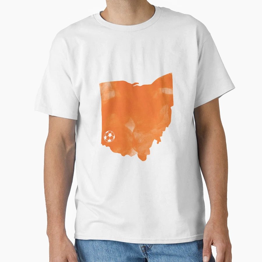 Cincinnati Ohio Soccer T-Shirt - Trendy Graphic for Adults - T-Shirt, Sweatshirt, Hoodie
