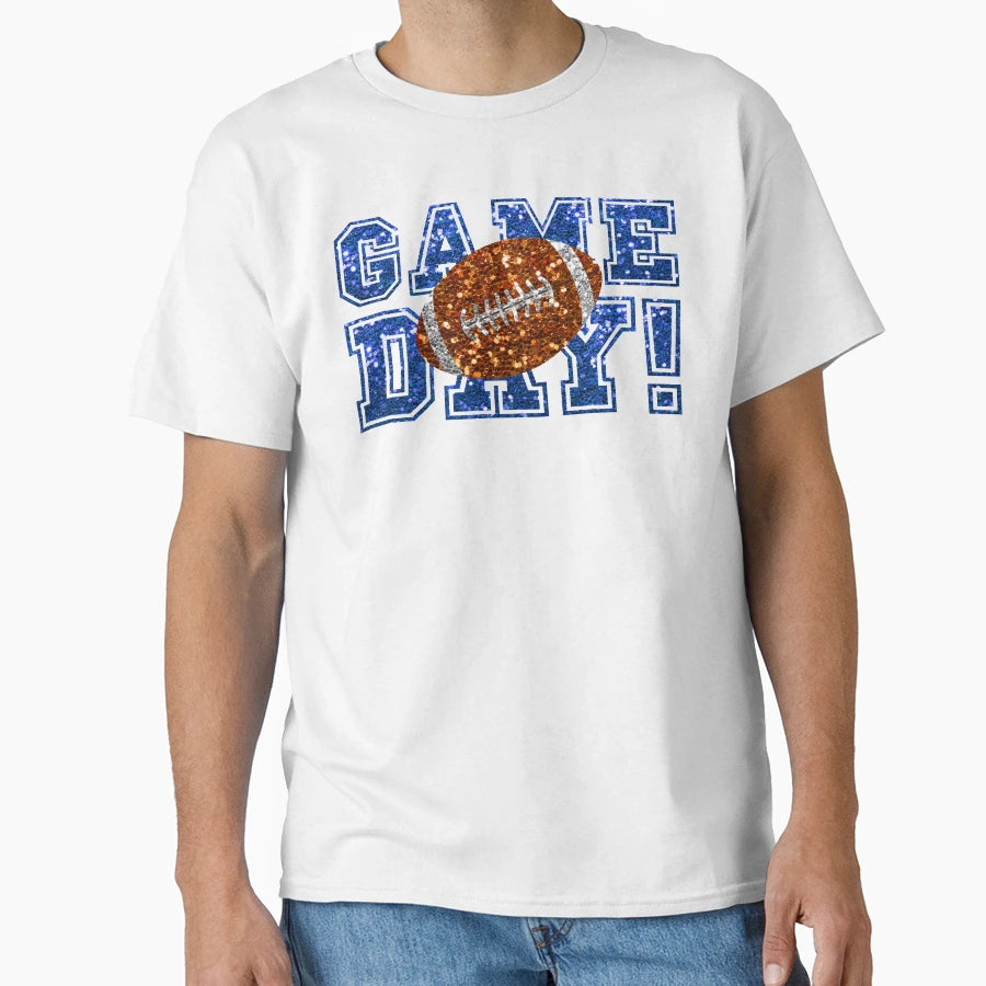 Game Day Football Gear Football T-Shirt - Graphic Print for Adults - T-Shirt, Sweatshirt, Hoodie