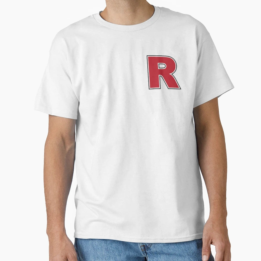 Red Letter R T-Shirt - Fun Novelty Design for Adults - T-Shirt, Sweatshirt, Hoodie