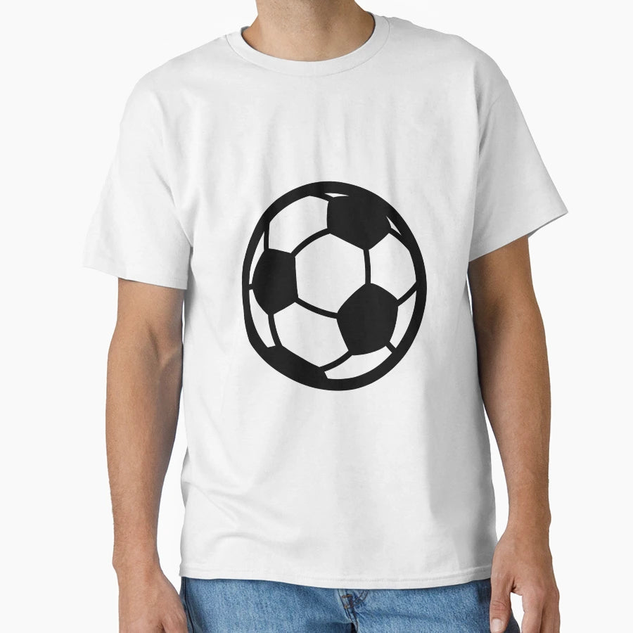 Soccer Ball Drawing T-Shirt - Unique Graphic Unisex - T-Shirt, Sweatshirt, Hoodie