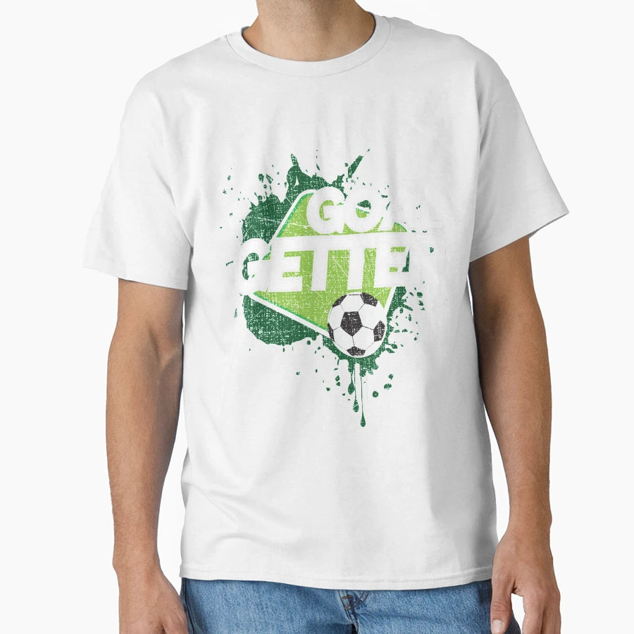 Gifts Soccer Player Goal Getter T-Shirt - Novelty Apparel for Adults - T-Shirt, Sweatshirt, Hoodie