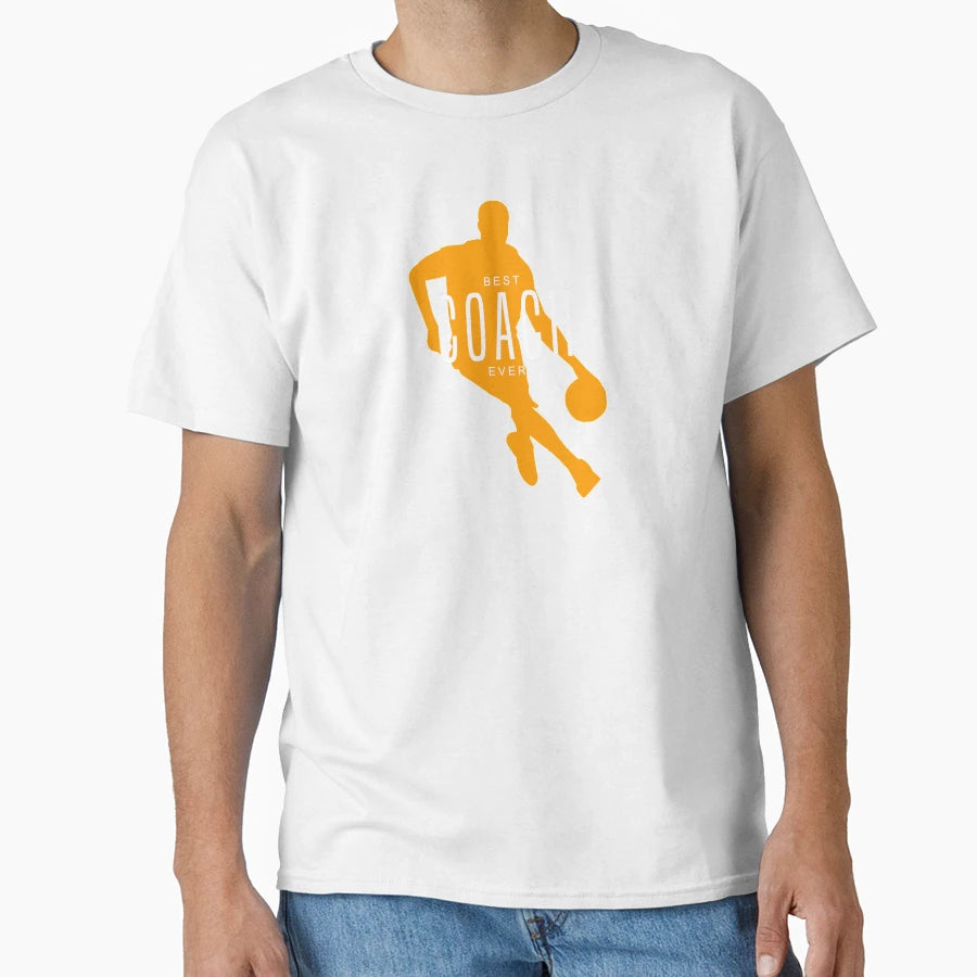Best Basketball Coach Ball Sports Mentor T-Shirt - Graphic Print Men Women - T-Shirt, Sweatshirt, Hoodie