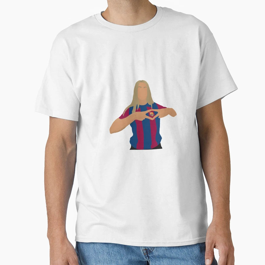 Alexia Putellas Barcelona 2023 24 T-Shirt - Custom Art Print for Adults - T-Shirt, Sweatshirt, Hoodie