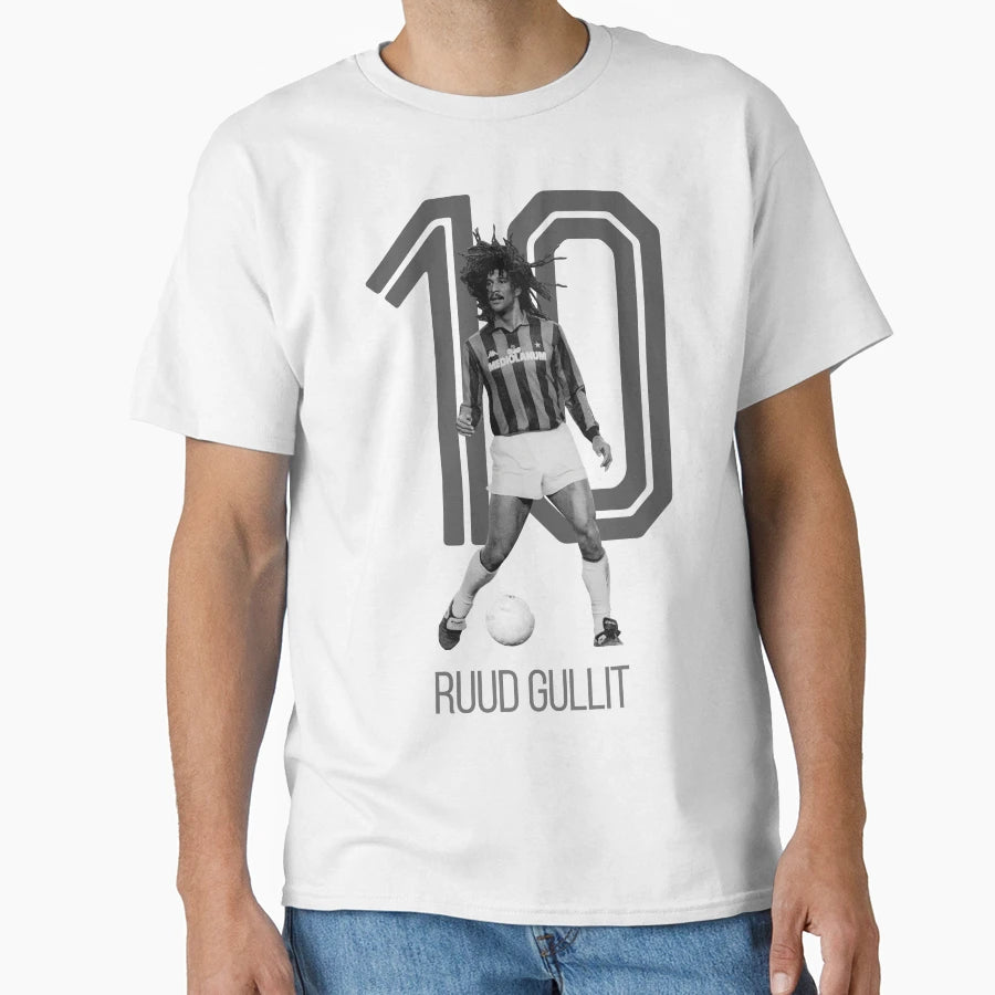 Ruud Gullit T-Shirt - Graphic Print Unisex - T-Shirt, Sweatshirt, Hoodie