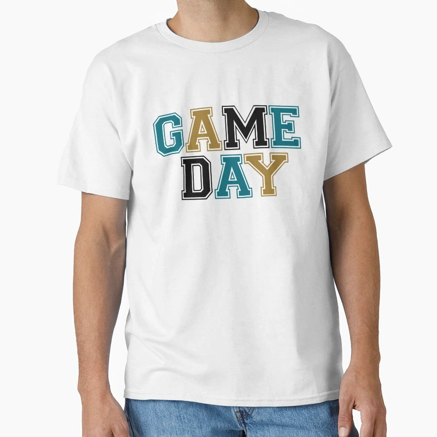 Jaguars Game Day Jacksonville Teal T-Shirt - Fun Novelty Design Unisex - T-Shirt, Sweatshirt, Hoodie