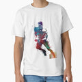 American Football Player 1 Sport T-Shirt - Custom Art Print Men Women - T-Shirt, Sweatshirt, Hoodie