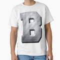 Copy Big Steel Letter B T-Shirt - Aesthetic Graphic for Adults - T-Shirt, Sweatshirt, Hoodie