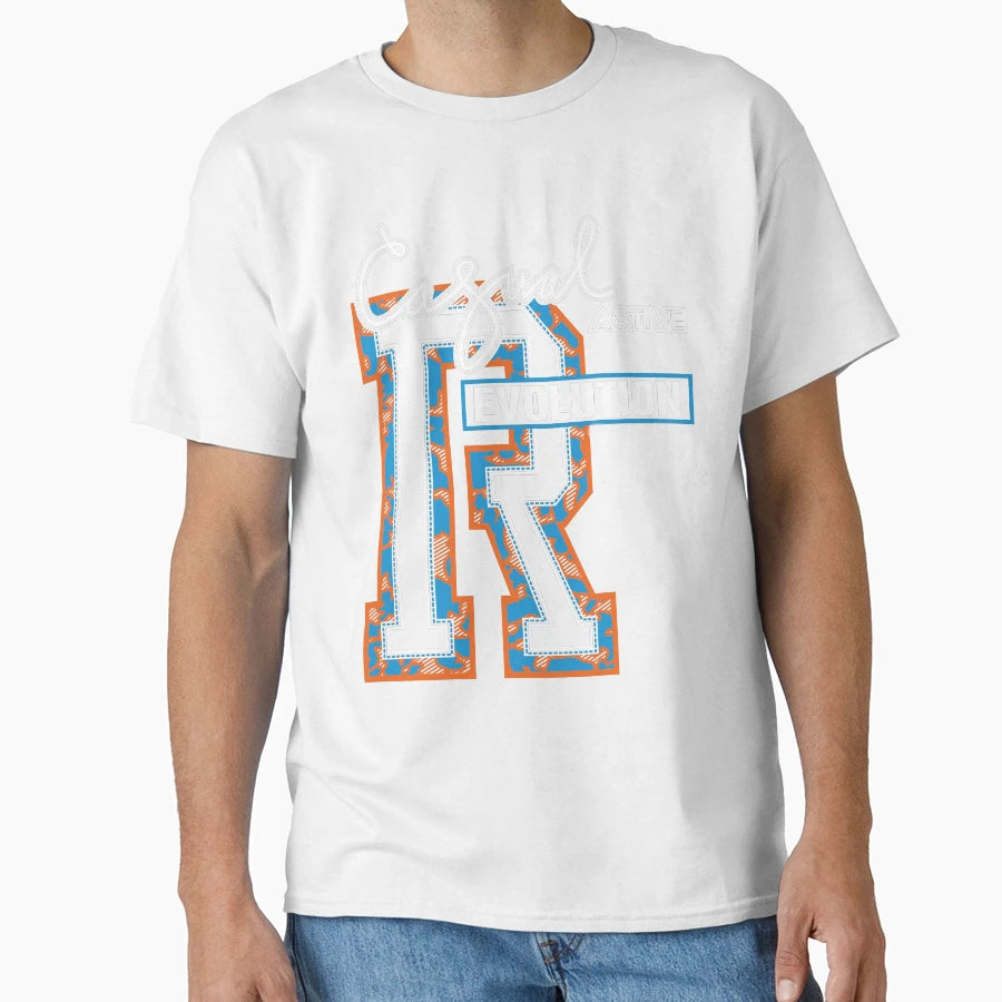 Casual Active Evolution T-Shirt - Custom Art Print for Adults - T-Shirt, Sweatshirt, Hoodie