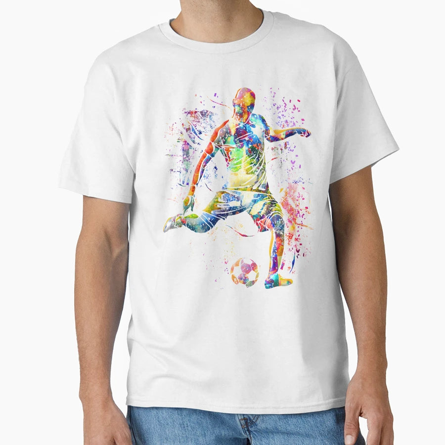 Soccer Goal Soccer Player T-Shirt - Aesthetic Graphic Unisex - T-Shirt, Sweatshirt, Hoodie