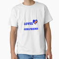This Guy Loves Playing Football His T-Shirt - Graphic Print for Adults - T-Shirt, Sweatshirt, Hoodie