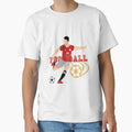 Ronaldo Football Icon T-Shirt - Novelty Apparel for Adults - T-Shirt, Sweatshirt, Hoodie