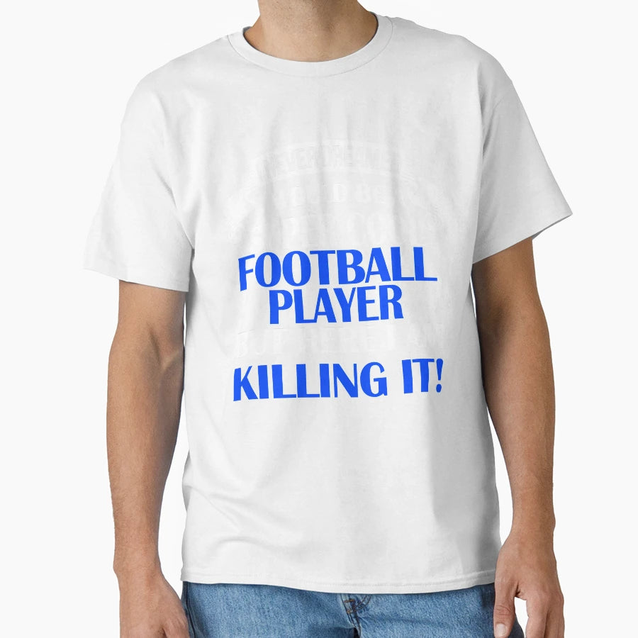 Super Football Player T-Shirt - Unique Graphic for Adults - T-Shirt, Sweatshirt, Hoodie