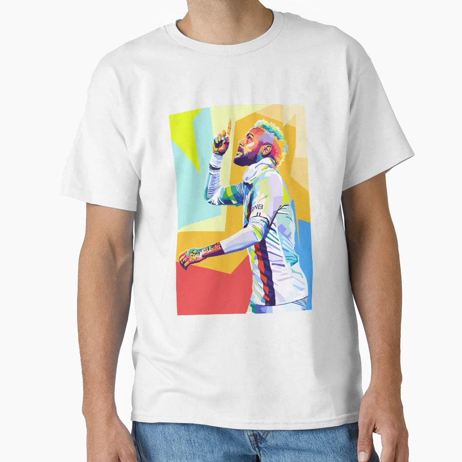 Neymar Jr Wpap Pop Art T-Shirt - Unique Graphic for Adults - T-Shirt, Sweatshirt, Hoodie