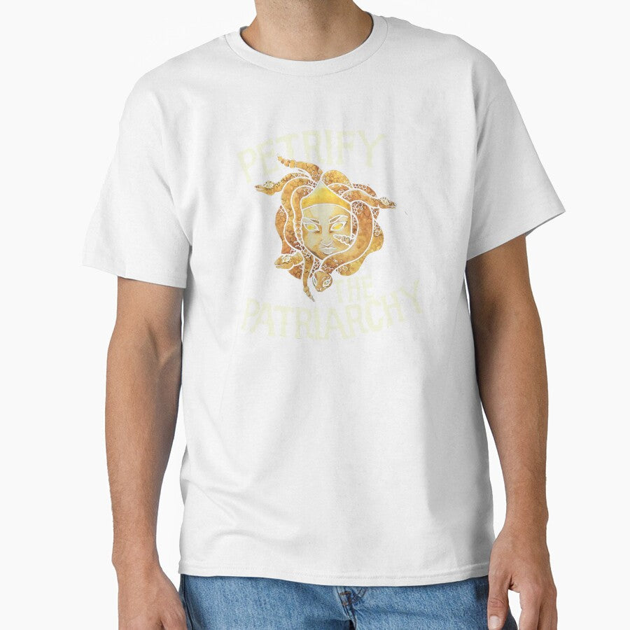 Petrify the Patriarchy by FrictionMaxxing - Adult & Kids T-Shirts, Sweatshirts & Hoodies apparel design preview 1