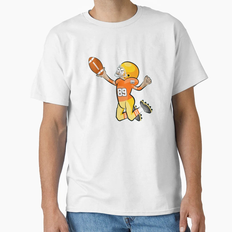 American Football Cartoon 28 41 T-Shirt - Unique Graphic Unisex - T-Shirt, Sweatshirt, Hoodie