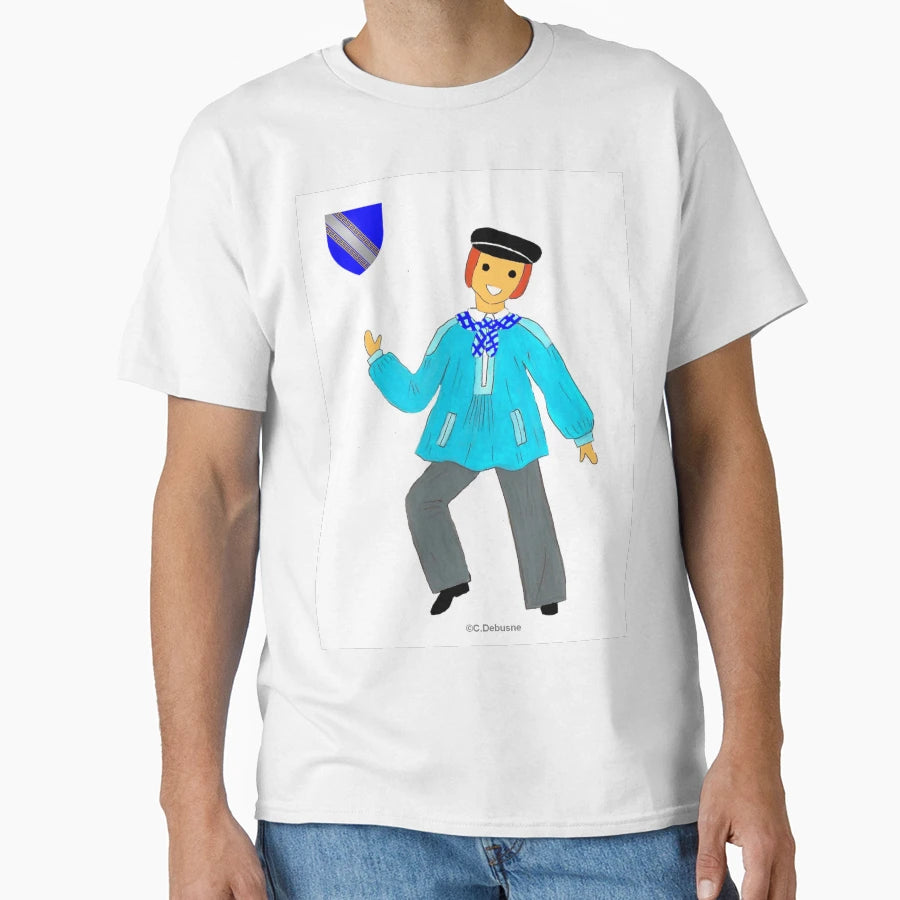 Champagne Male Costume France T-Shirt - Novelty Apparel for Adults - T-Shirt, Sweatshirt, Hoodie