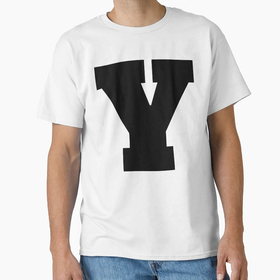 Alphabet Y Uppercase Letter Y Letter T-Shirt - Minimalist Print for Adults - T-Shirt, Sweatshirt, Hoodie