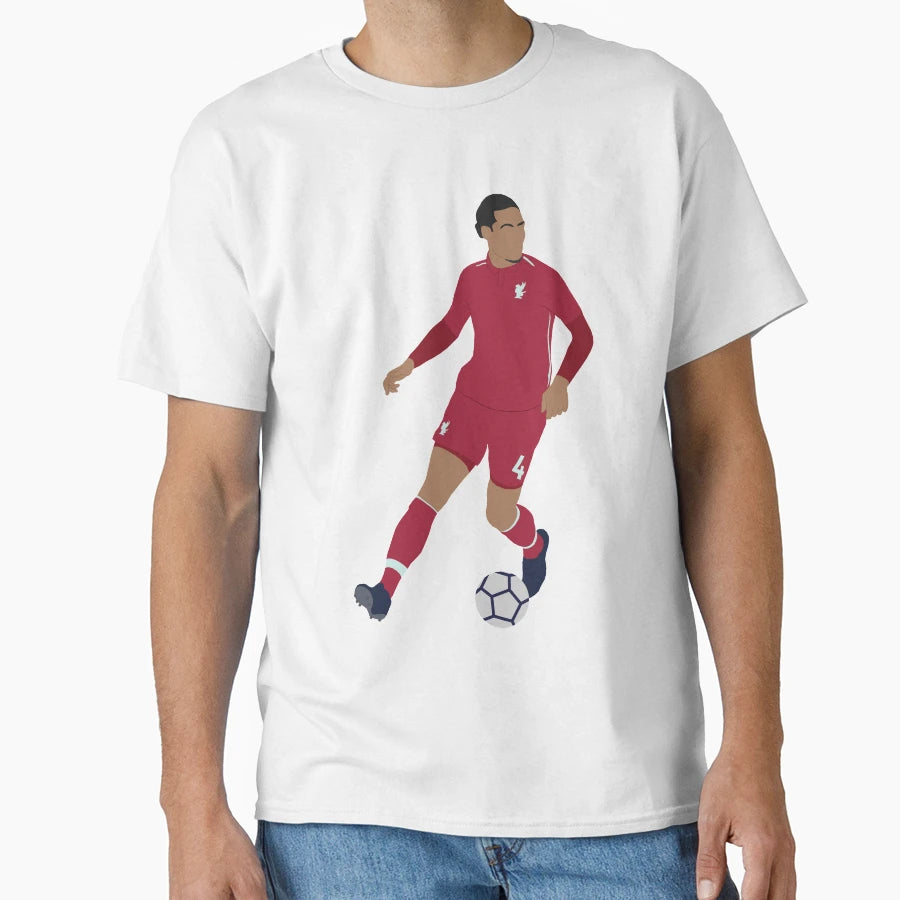 Virgil Van Dijk T-Shirt - Casual Everyday Wear for Adults - T-Shirt, Sweatshirt, Hoodie