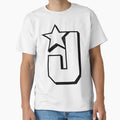 Letter J T-Shirt - Unique Graphic Unisex - T-Shirt, Sweatshirt, Hoodie