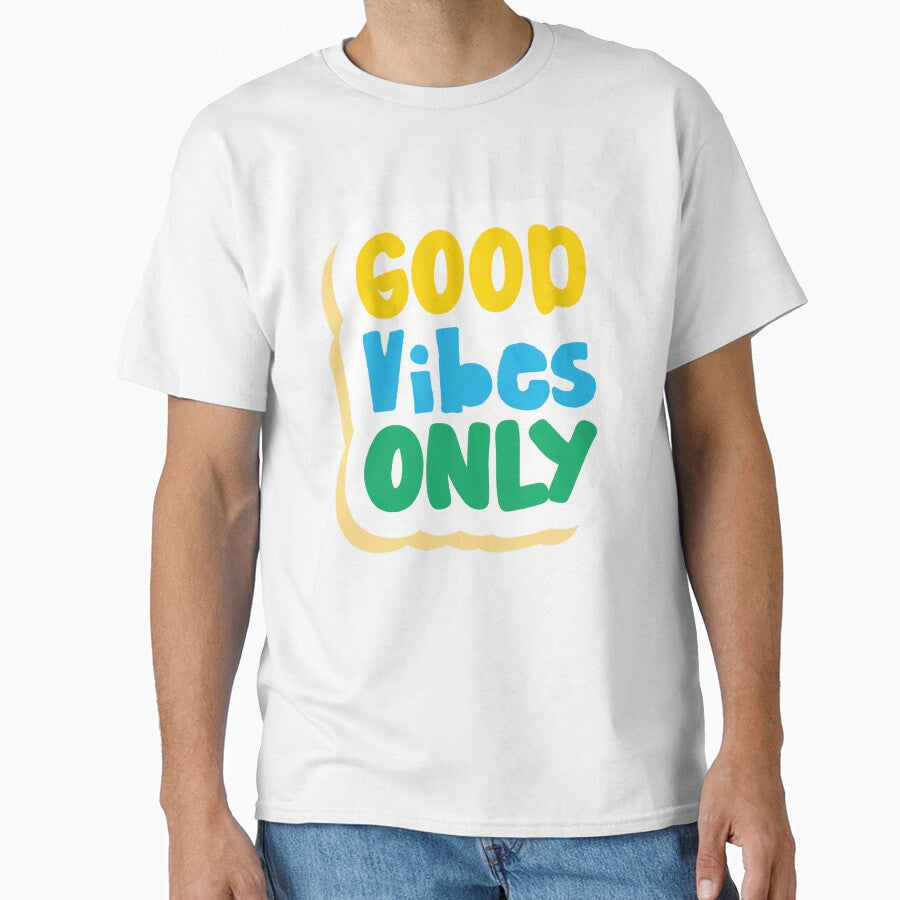 Good Vibes Only by InkByVerse - Adult & Kids T-Shirts, Sweatshirts & Hoodies apparel design preview 1