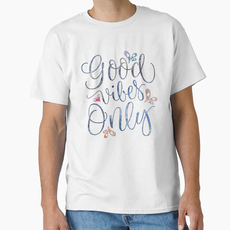 Good Vibes Only by Jenn Graham - Adult & Kids T-Shirts, Sweatshirts & Hoodies apparel design preview 1