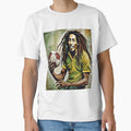 Bob Marley Music And Playfulness T-Shirt - Streetwear Style Unisex - T-Shirt, Sweatshirt, Hoodie
