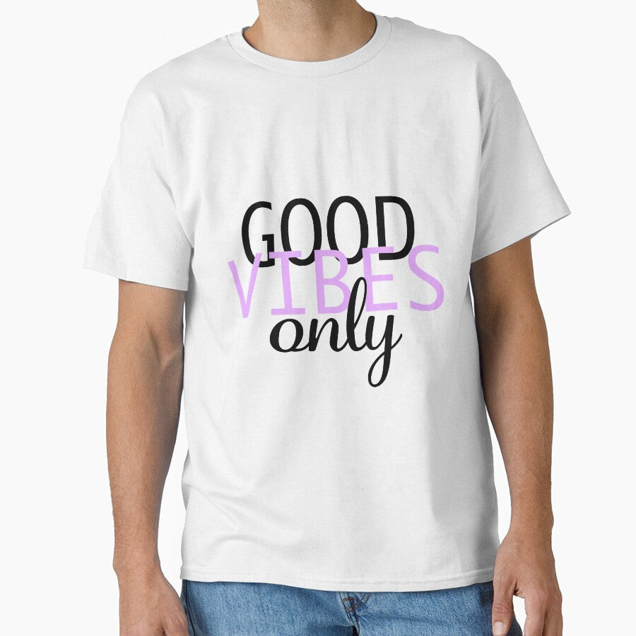 Good Vibes Only by ArtsyJulez - Adult & Kids T-Shirts, Sweatshirts & Hoodies apparel design preview 1