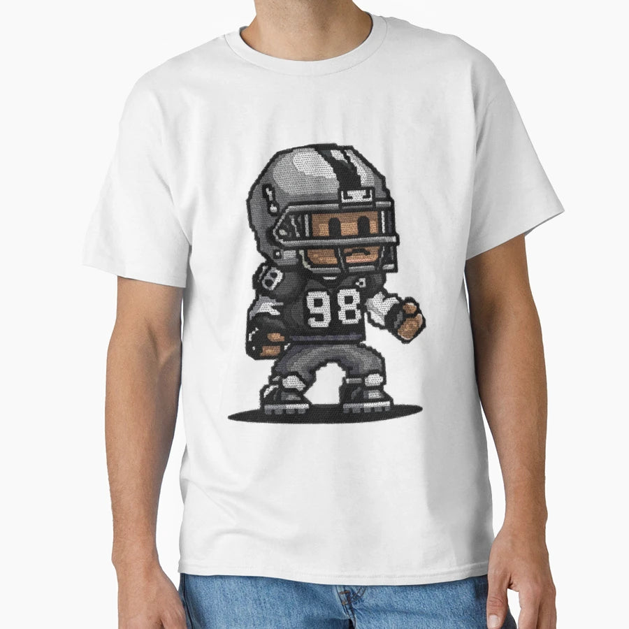 Crosby 16 Bit Pixel T-Shirt - Graphic Print Unisex - T-Shirt, Sweatshirt, Hoodie