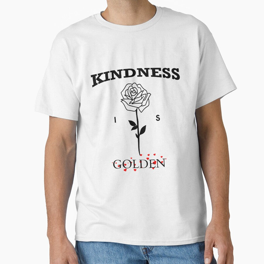 Kindness is Golden by teesBYAlioui - Adult & Kids T-Shirts, Sweatshirts & Hoodies apparel design preview 1